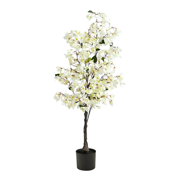 Nearly Natural 4' Bougainvillea Artificial Tree