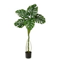 thumbnail image 1 of Nearly Natural 4' Monstera Artificial Tree, 1 of 4