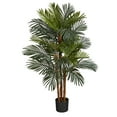 thumbnail image 1 of Nearly Natural 4' Robellini Palm Artificial Tree, 1 of 4