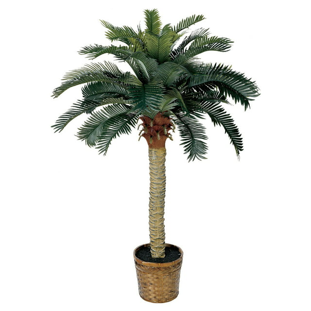 Nearly Natural 4' Sago Artificial Palm Tree