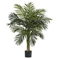 thumbnail image 1 of Nearly Natural 4-ft. Artificial Golden Cane Palm Tree, 1 of 8