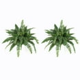 thumbnail image 1 of Nearly Natural 40" Boston Fern Artificial Plant (Set of 2), Green, 1 of 6