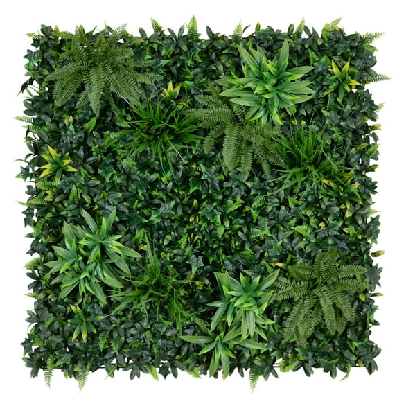 Nearly Natural 40in. x 40in. UV Resistant Andean Cloud Forest Artificial Living Wall Panel (Indoor/Outdoor)
