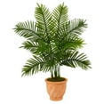 thumbnail image 1 of Nearly Natural 45" Areca Palm Artificial Tree in Terracotta Planter (Real Touch), 1 of 4