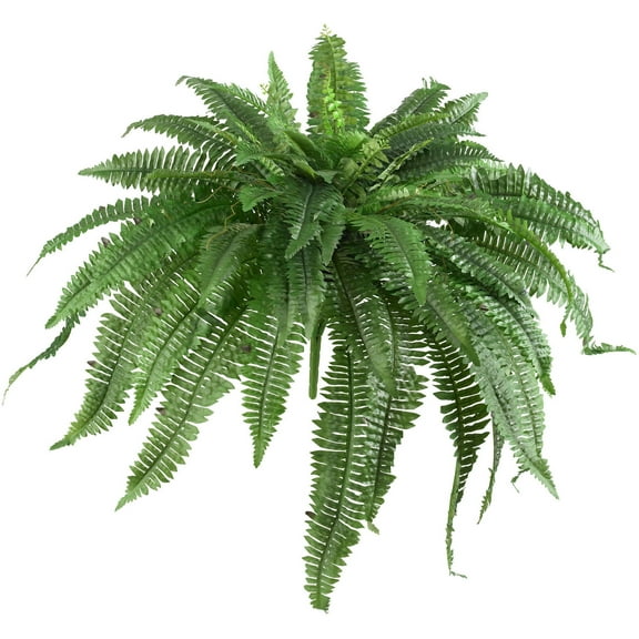 Nearly Natural 48in. Boston Fern Artificial Plant (Set of 2), Green