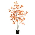 thumbnail image 1 of Nearly Natural Paper Birch Fall Harvest Artificial Potted Tree - 4', 1 of 4