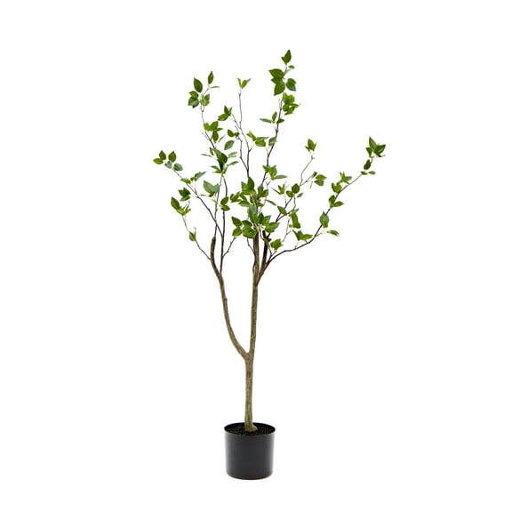 Nearly Natural 4ft. Minimalist Citrus Artificial Tree, Green