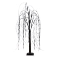thumbnail image 1 of Nearly Natural 4ft. Pre-Lit Halloween Black Willow Artificial Fall Tree with 120 Orange and Purple LED Lights, 1 of 18
