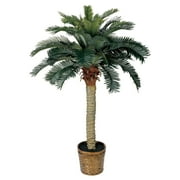Nearly Natural 4ft. Sago Palm Artificial Tree, Green