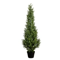Nearly Natural 4ft. UV Resistant Artificial Boxwood Topiary Tree (Indoor/Outdoor)