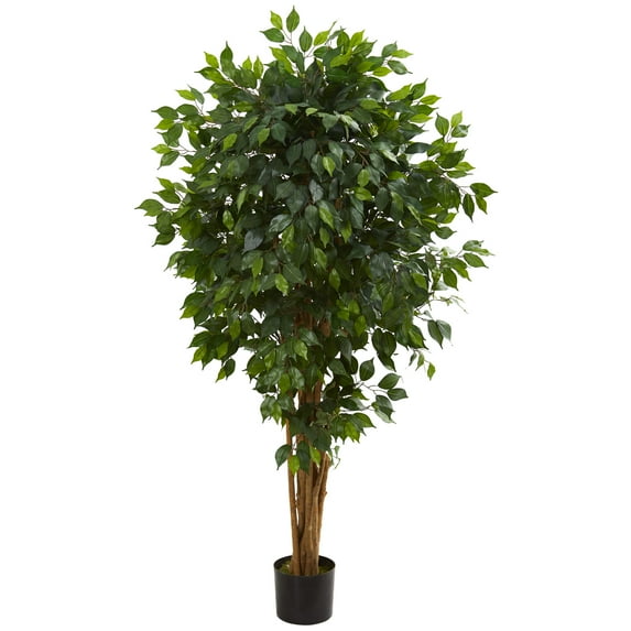Nearly Natural 5.5' Ficus Artificial Tree
