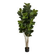 Nearly Natural 5.5 Oak Artificial Tree UV Resistant Indoor/Outdoor