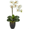 thumbnail image 1 of Nearly Natural 5.5ft. Fiddle Leaf Fig Artificial Tree in Handmade  Cotton Multicolored Woven Planter, 1 of 4