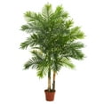 thumbnail image 1 of Nearly Natural 5' Areca Palm Artificial Tree (Real Touch), 1 of 3