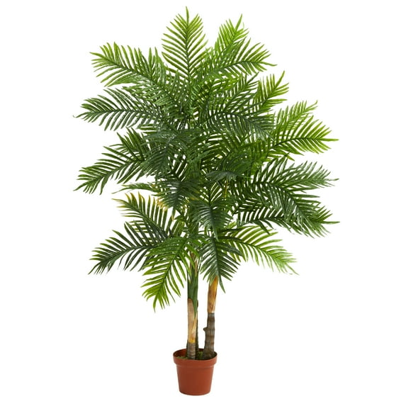 Nearly Natural 5' Areca Palm Artificial Tree (Real Touch)