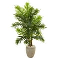 thumbnail image 1 of Nearly Natural 5' Areca Palm Artificial Tree in Planter, 1 of 1