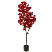 Nearly Natural 5 Cherry Blossom Artificial Tree