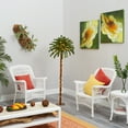 thumbnail image 1 of Nearly Natural 5' Christmas Palm Artificial Tree with 150 Warm White LED Lights, 1 of 8