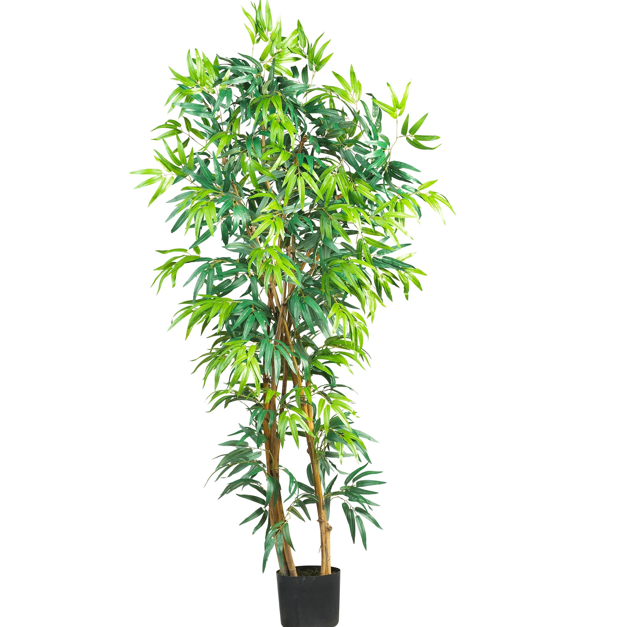 Nearly Natural 5' Curved Bamboo Artificial Tree 