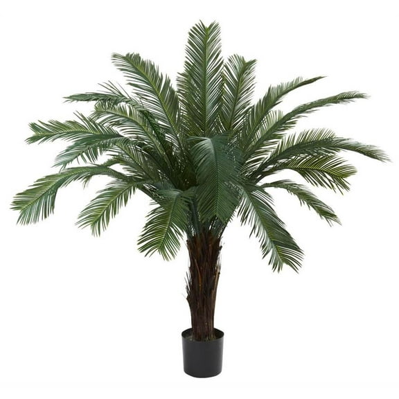 Nearly Natural 5' Cycas Artificial Tree UV Resistant (Indoor/Outdoor)