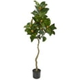 thumbnail image 1 of Nearly Natural 53" Magnolia Artificial Tree, 1 of 2