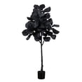 thumbnail image 1 of Nearly Natural Fiddle Leaf Artificial Halloween Tree - 5' - Unlit, 1 of 4