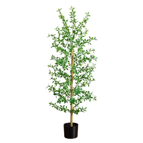 Nearly Natural 5ft. Artificial Shady Lady Black Olive Tree