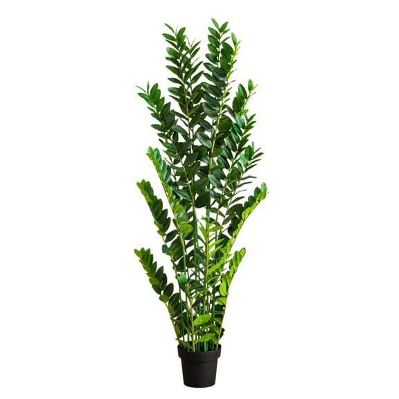 Nearly Natural 5ft. Artificial Zamioculcas Plant
