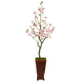 thumbnail image 1 of Nearly Natural 5ft. Cherry Blossom Artificial Tree in Decorative Planter, 1 of 4