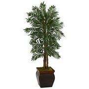 5? Parlor Palm Artificial Tree in Decorative Planter