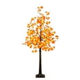 thumbnail image 1 of Nearly Natural Pre-Lit Autumn Minimalist Maple Artificial Fall Tree - 5' - Warm White LED Lights, 1 of 8