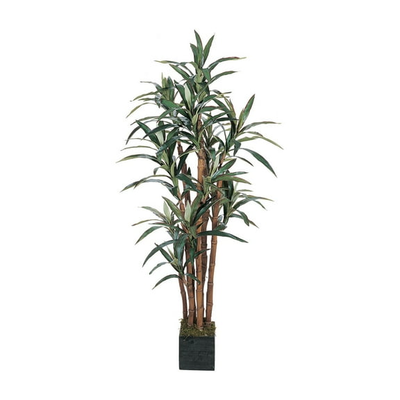Nearly Natural 5ft. Yucca Silk Tree, Green