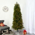thumbnail image 1 of Nearly Natural 6.5' Prelit LED Spruce Artificial Christmas Tree, Green, 1 of 11