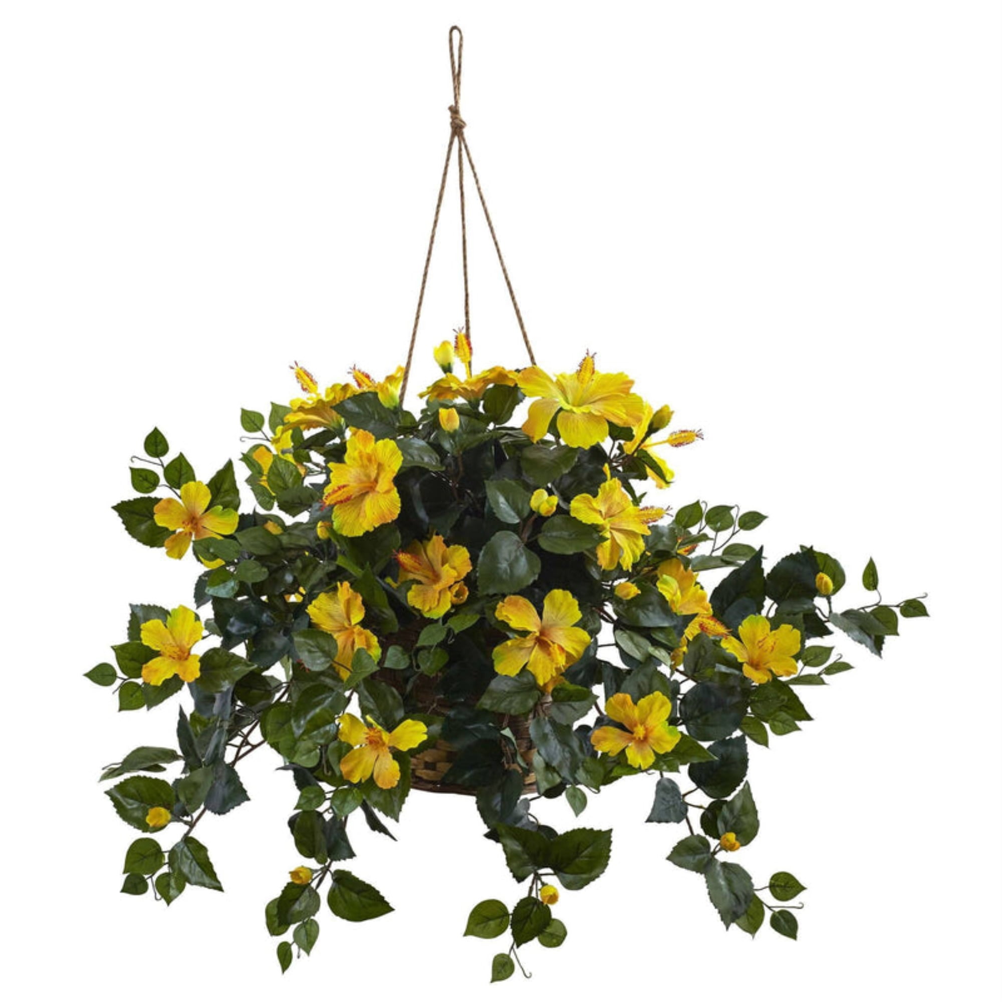 Gold Ceramic Circular Plant Container with Impressions