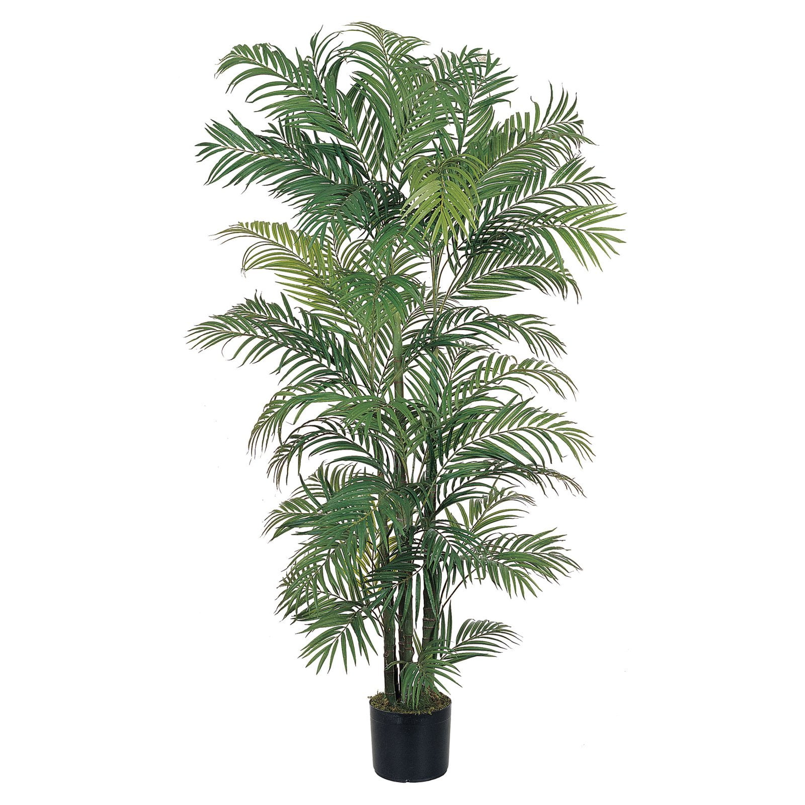 Nearly Natural 6 ft. Areca Silk Palm Tree