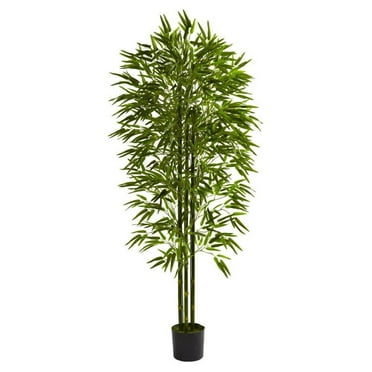 Nearly Natural 6' Bamboo Artificial Tree UV Resistant (Indoor/Outdoor)
