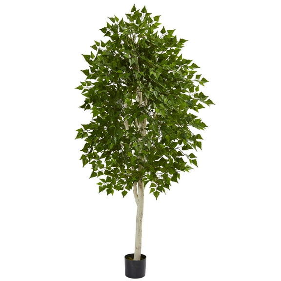 Nearly Natural 6' Birch Artificial Tree