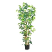 Nearly Natural 6 Multi Bambusa Bamboo Silk Tree - Green