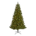 thumbnail image 1 of Nearly Natural 6ft. Mount Hood Spruce Artificial Christmas Tree with 300 Warm White Lights and 673 Bendable Branches, 1 of 10