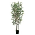 thumbnail image 1 of Nearly Natural 6ft. Mini Bamboo Silk Tree, Green, 1 of 7