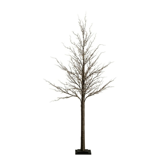 Nearly Natural 6ft. Pre-Lit Artificial Twig Tree with 480 Warm White LED Lights