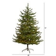 thumbnail image 1 of Nearly Natural 6ft. Prelit Vancouver Mountain Pine Artificial Christmas Tree, Green, 1 of 11