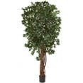 thumbnail image 1 of Nearly Natural 7.5' Lychee Artificial Tree, 1 of 5