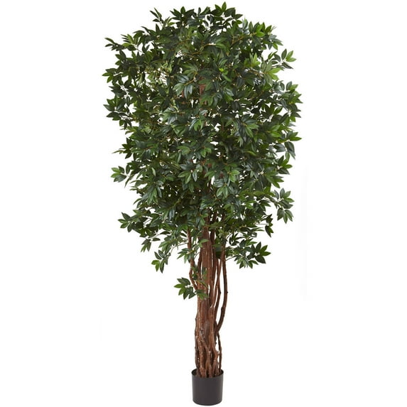 Nearly Natural 7.5' Lychee Artificial Tree