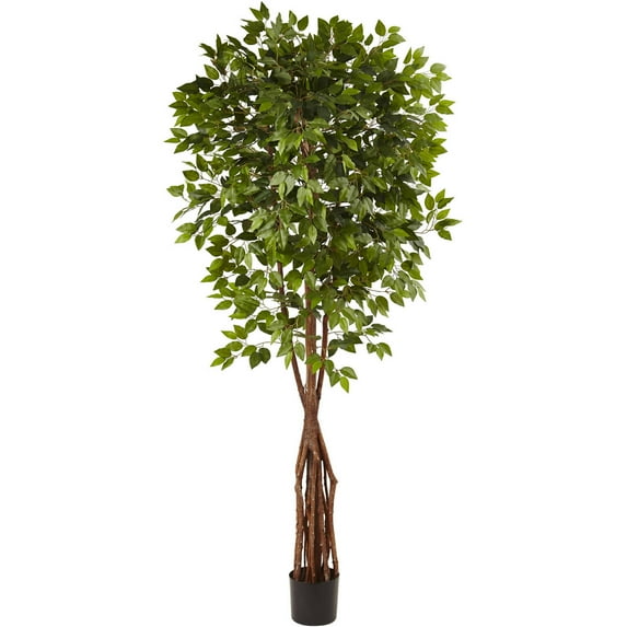 Nearly Natural 7.5' Super Deluxe Ficus Tree