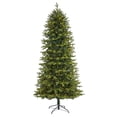 thumbnail image 1 of Nearly Natural 7.5ft. Belgium Fir Look Artificial Christmas Tree with 550 Clear LED Lights, 1 of 10