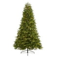 thumbnail image 1 of Nearly Natural 7.5ft. Washington Fir Artificial Christmas Tree with 600 Clear Lights and 1610 Bendable Branches, 1 of 10