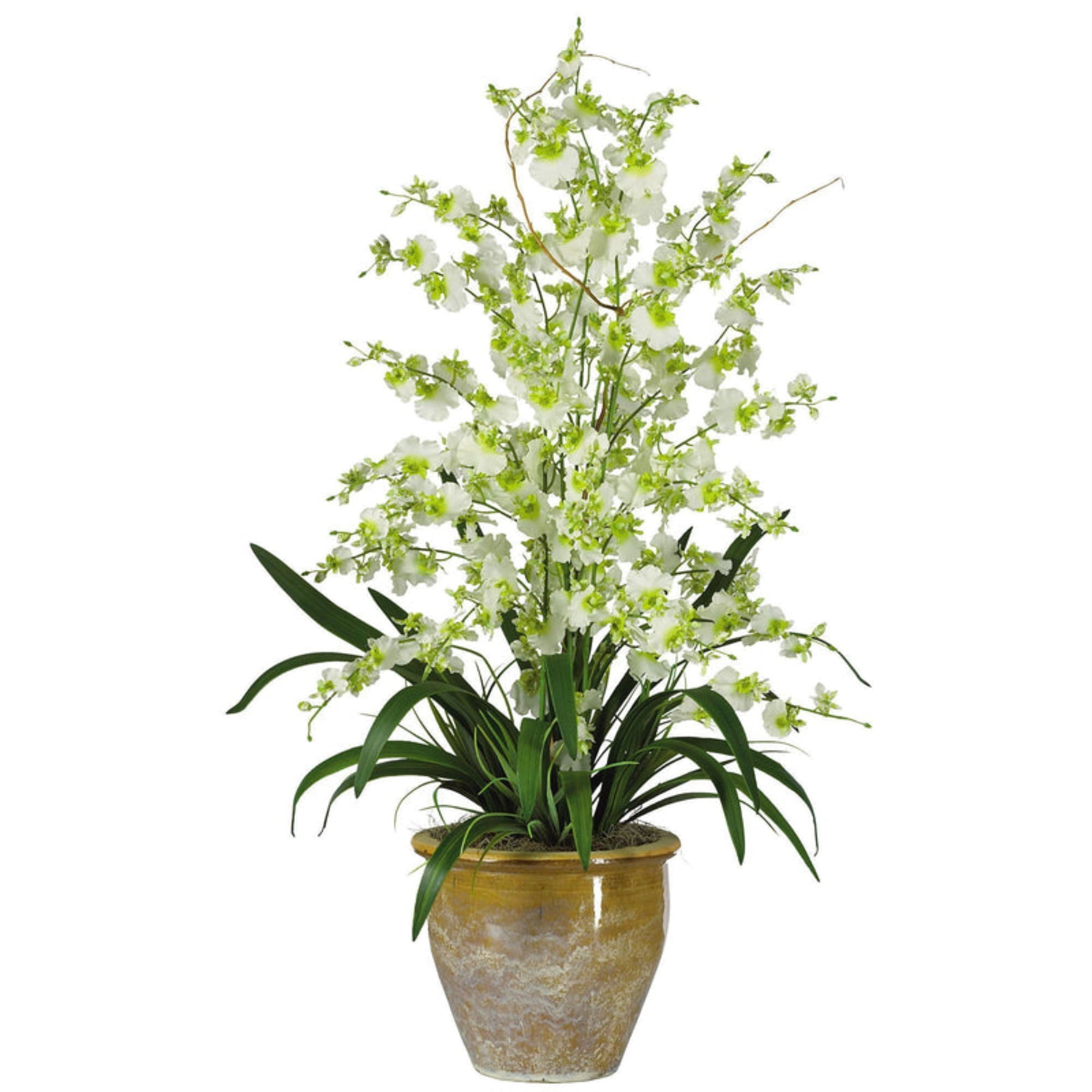 Tuscan Pink Floral Ceramic Indoor Planter Pot, 7.5"