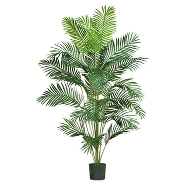 Nearly Natural 7' Paradise Palm Artificial Tree, Green