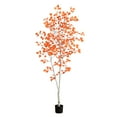 thumbnail image 1 of Nearly Natural Fall Harvest Birch Artificial Potted Tree - 7', 1 of 4